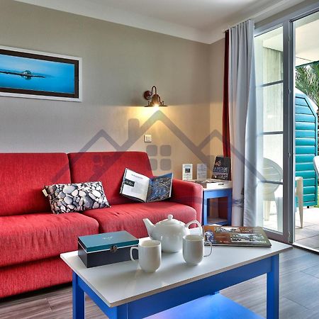 Localise - A06 - Entierement De Plain-Pied Avec Petite Vue Mer - Donnant Sur La Piscine Et Le Jardin - Wifi Inclus - Draps Inclus - Guilvinec Exterior foto