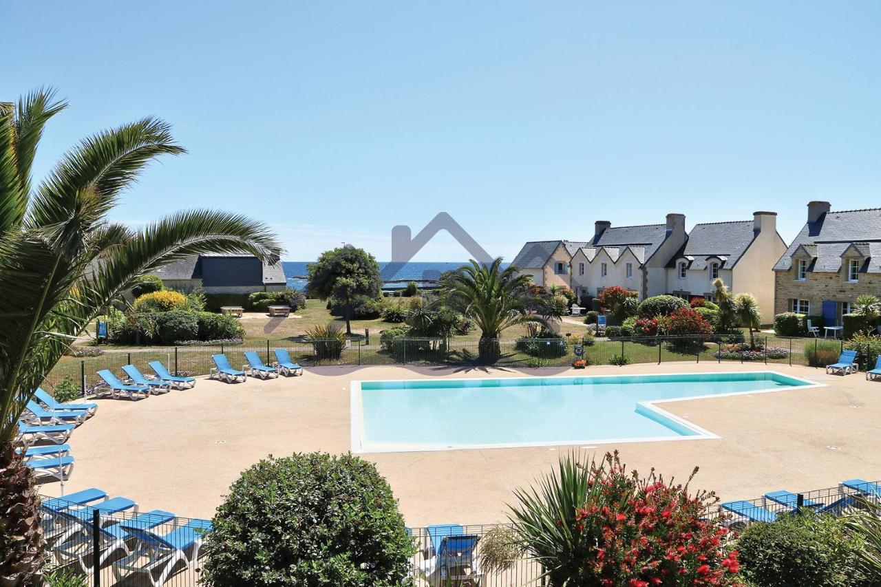 Localise - A06 - Entierement De Plain-Pied Avec Petite Vue Mer - Donnant Sur La Piscine Et Le Jardin - Wifi Inclus - Draps Inclus - Guilvinec Exterior foto