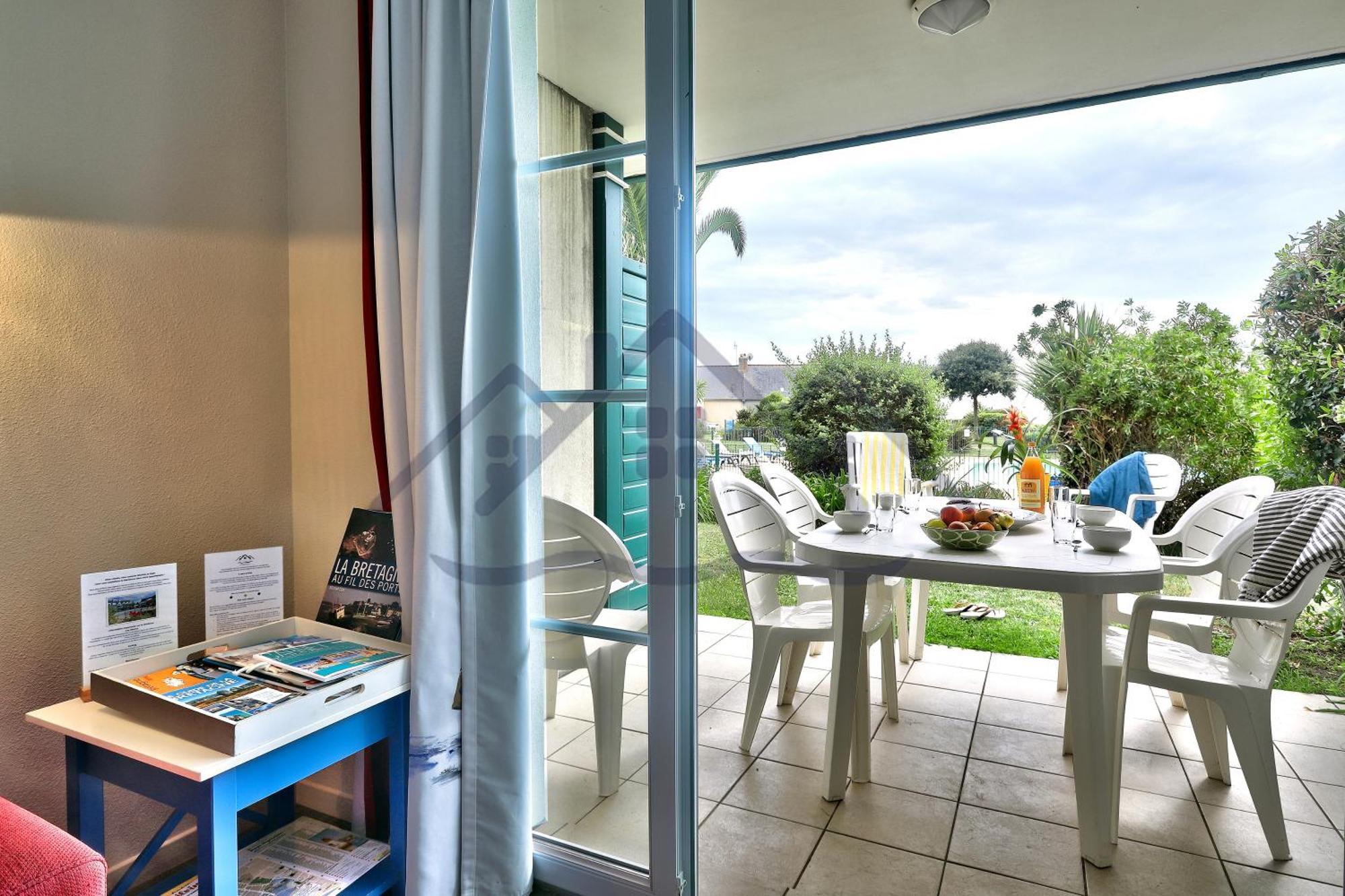 Localise - A06 - Entierement De Plain-Pied Avec Petite Vue Mer - Donnant Sur La Piscine Et Le Jardin - Wifi Inclus - Draps Inclus - Guilvinec Exterior foto